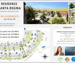 Appartement 2 pi&egrave;ce(s)  48 m2