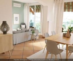 Appartement 4 pi&egrave;ce(s)  80 m2