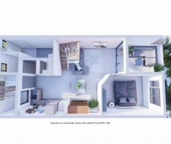 Appartement 3 pi&egrave;ce(s)  80 m2