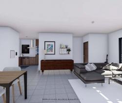 Appartement 3 pi&egrave;ce(s)  64 m2