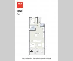 Appartement 3 pi&egrave;ce(s)  75 m2