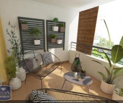 Appartement 2 pi&egrave;ce(s)  37 m2